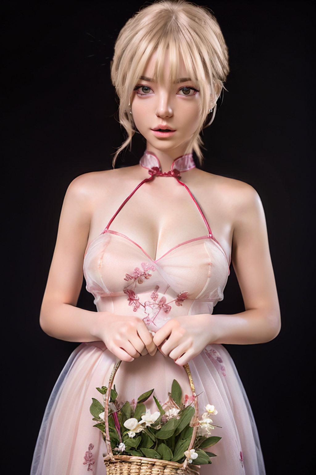 Yearndoll Y206-3 明希 163cm 等身大 キレイ系セクシーボディ ナチュラル美乳・リアル表情対応 口開閉機構付き フルシリコンラブドール