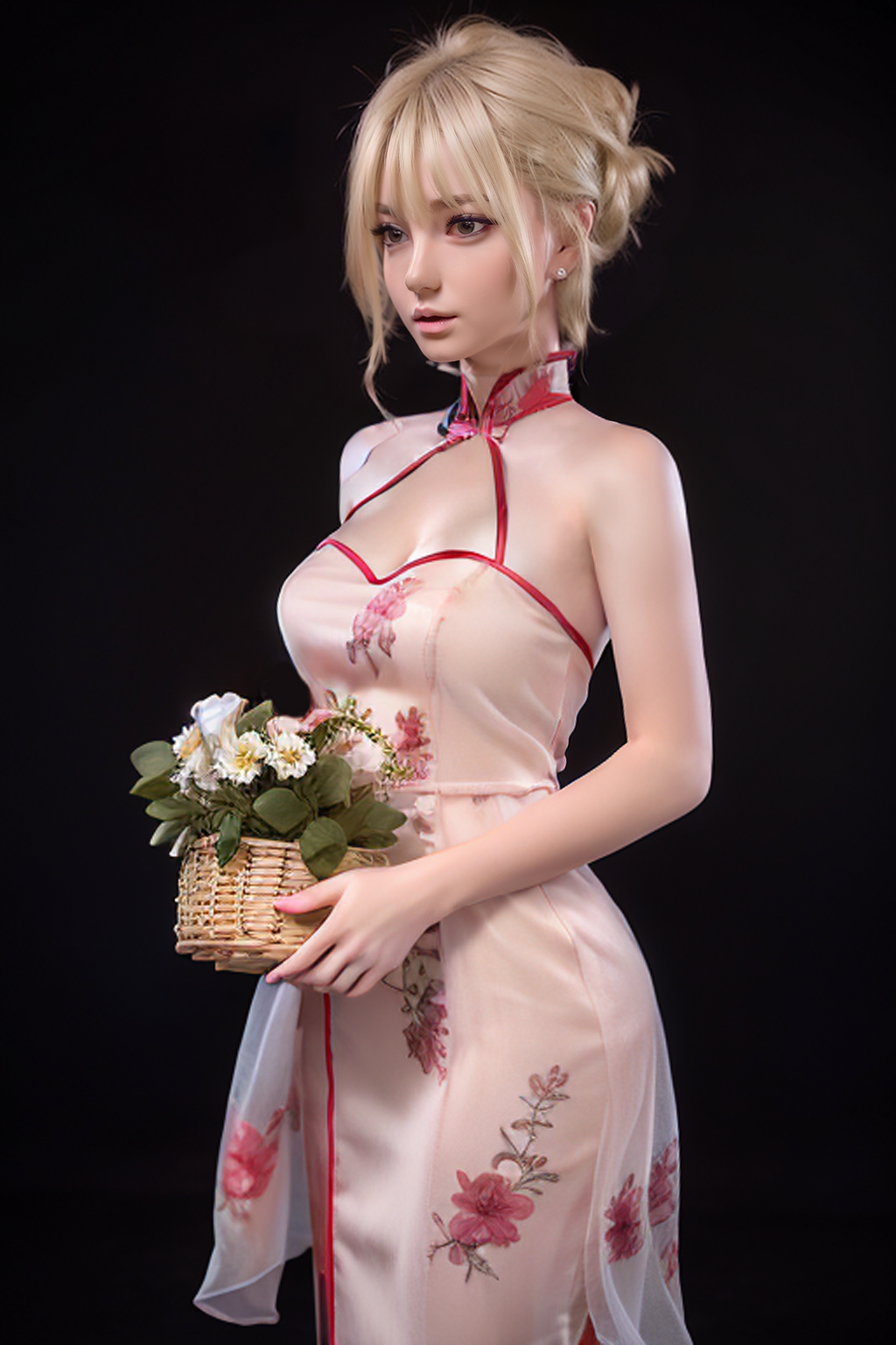 Yearndoll Y206-3 明希 163cm 等身大 キレイ系セクシーボディ ナチュラル美乳・リアル表情対応 口開閉機構付き フルシリコンラブドール