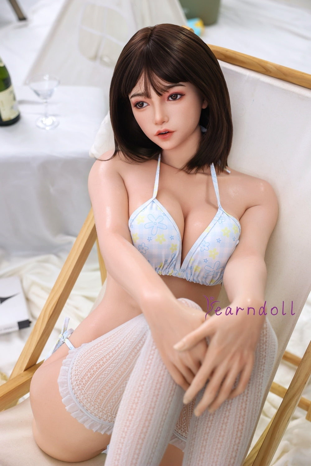 Yearndoll Y237 葵 158cm 小柄リアルボディ Fカップ・柔らかなバスト再現 口開閉＆リアル口腔構造 進化版フルシリコン製 リアルドール
